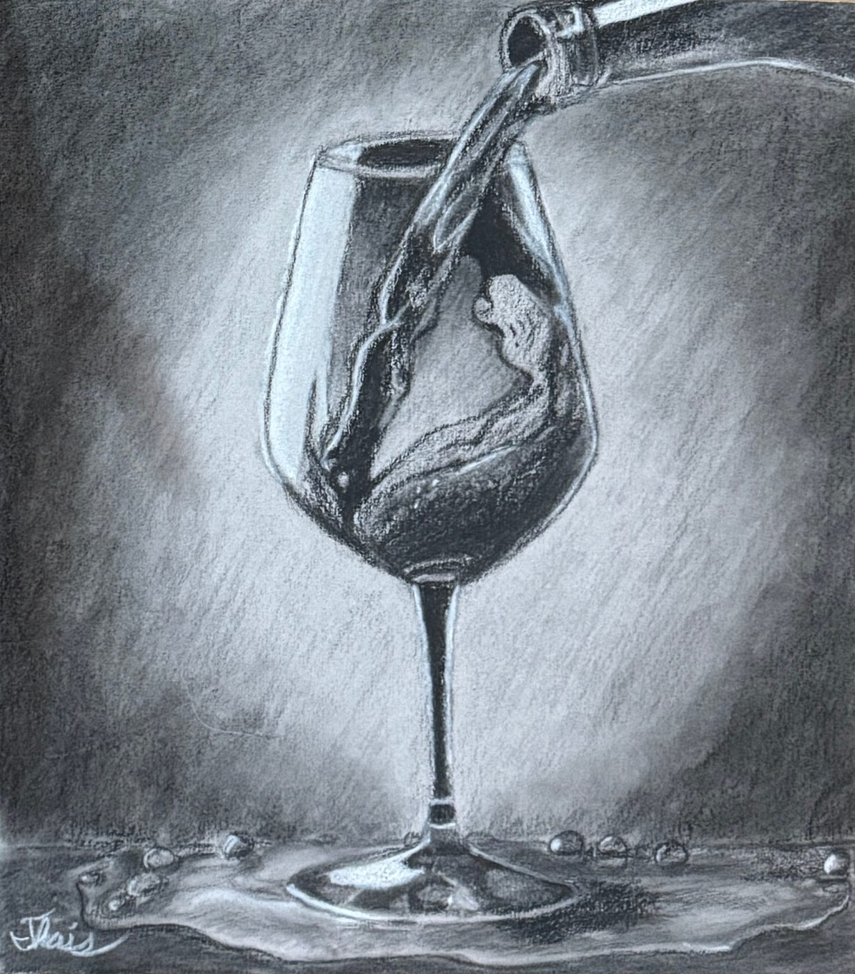 The Pour, finished